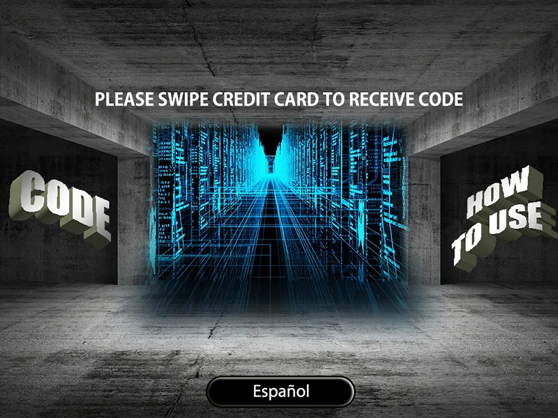 Wash selection start screen